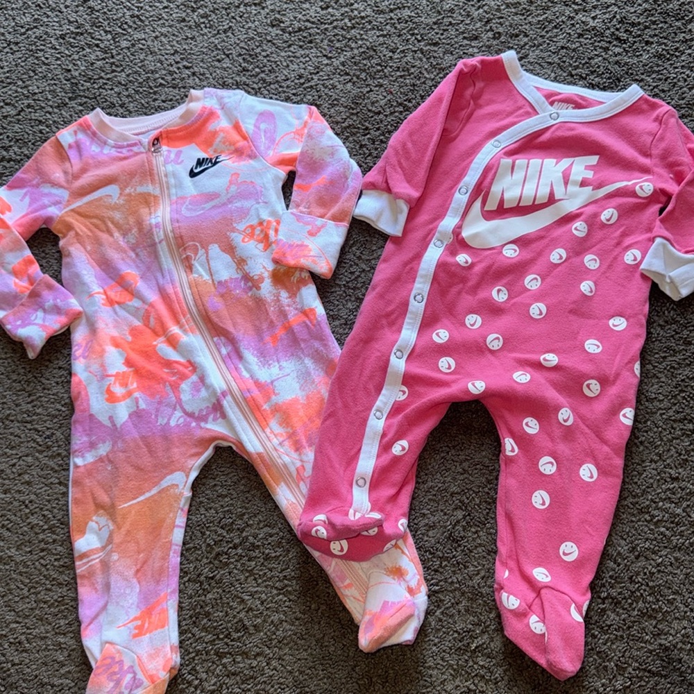 Baby Nike Footie Pajamas